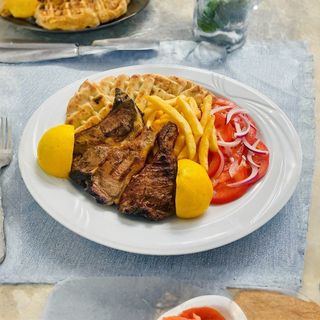 Menù braciola di agnello