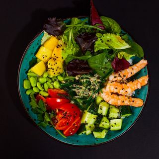 * Боул з креветкою 