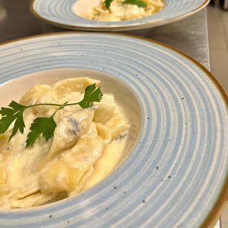 Pappardelle quattro formaggi