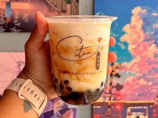 Vainilla Oolong Bubble Tea