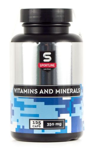 SPORTLINE VITAMINS AND MINERALS 125к