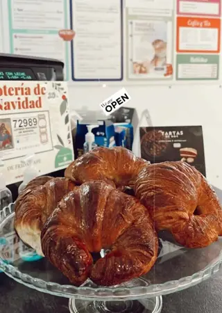 Cruasán plancha