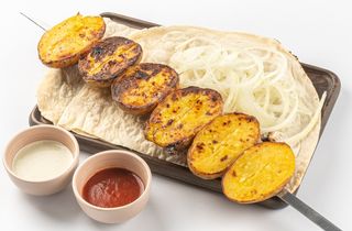 Картофель на углях 