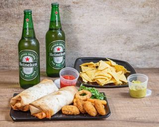 Menù DOUBLE MEX BURRITO con NACHOS