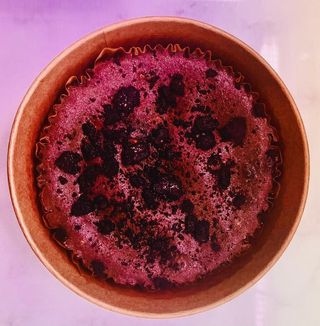 Porción Tarta De Queso Y Oreo