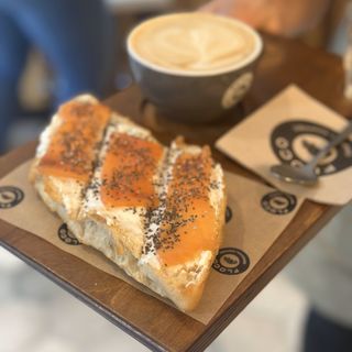 Crema De Queso, Salmón Y Chía