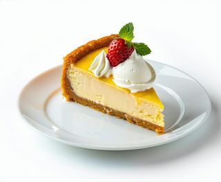 Torta allo zabaione - monoporzione