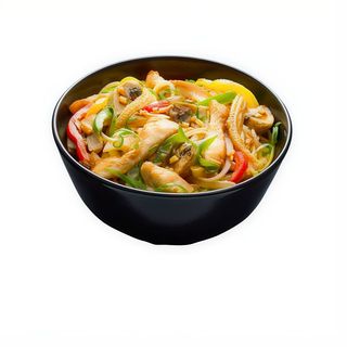 Локшина удон з куркою