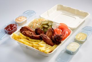 Aripioare la farfurie