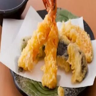 Tempura De Gambas Y Verduras