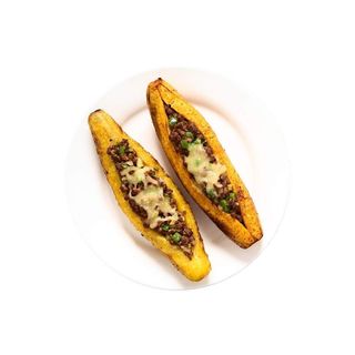 Plátano maduro con queso