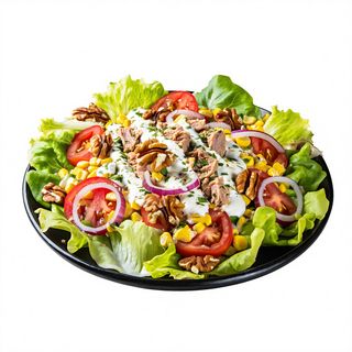 Ensalada de queso de cabra