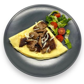 CRÊPE AU VIANE HACHE