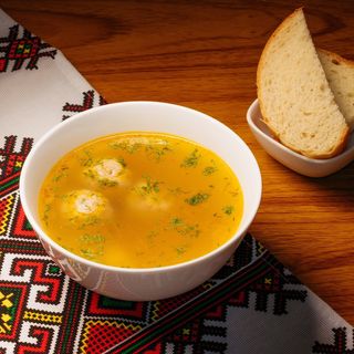 Soup with meatballs
