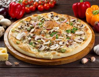 Пицца "Курица с грибами"