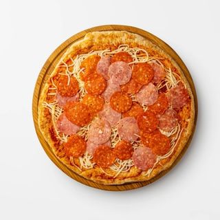 ПІЦА З САЛЯМІ ТА ШИНКОЮ