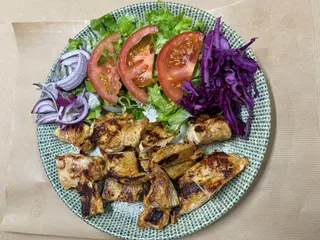 Пилешки шиш порция