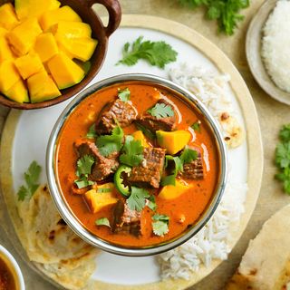 Lamb mango curry