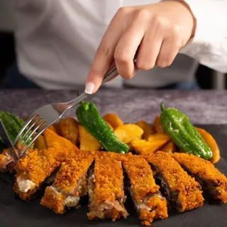 Menú diario que Incluye cachopo Asturiano