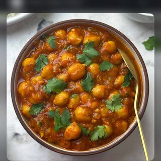 Chickpeas curry, chana masala- Vegan & gluten free