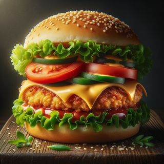 Cheeseburger Pui Tasty