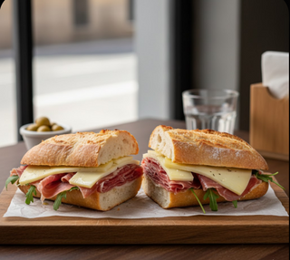 Bocadillo De Jamón Y Queso 30 cm