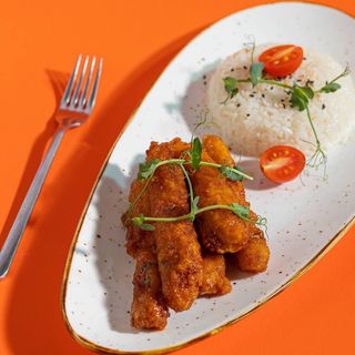 Курица в кисло-сладком соусе