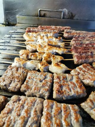 Veliki pileći ražnjići