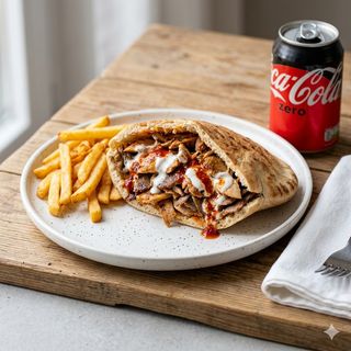 Menú 4 Kebab (Extragrande)