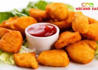 Нагетси курячі з кетчупом