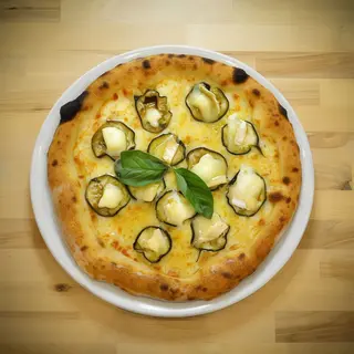 Pizza Blanca Queso De Cabra