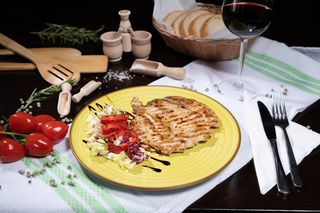 Piept de pui la gratar