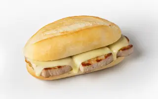 Bocata de Lomo con Queso XL