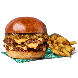 TRIPLE SMASH BBQ ZESTAW