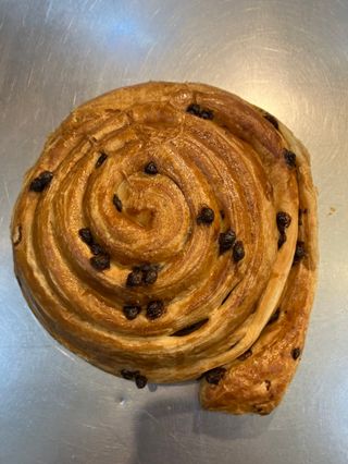 Girella con granella di cioccolato fondente