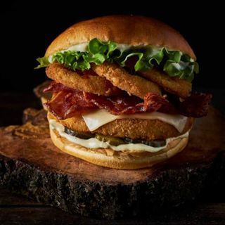 St. Patrick´s Crispy Chicken Burger