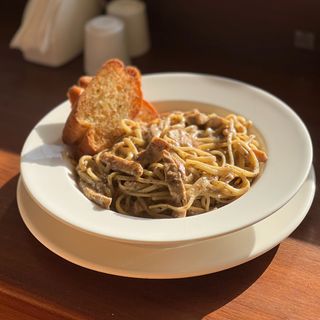 Linguine Alfredo with Chicken