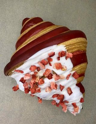 Truskawka - biała czekolada