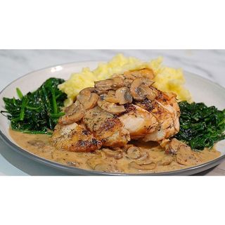 Chicken mushroom and vegetable