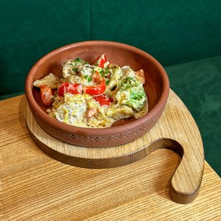 Сковорідка з рибою та мідіями  400 г