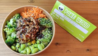 Poke pollo grigliato menù