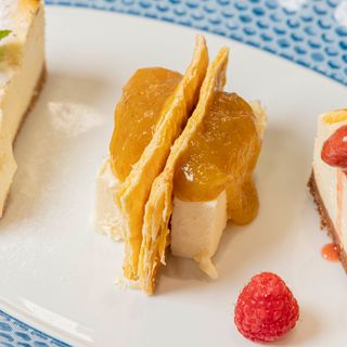 Tarta de Queso Idiazabal con confitura de higos