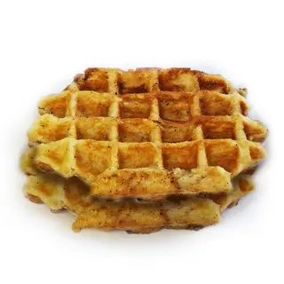 Duo De Gaufre De Liége Nature