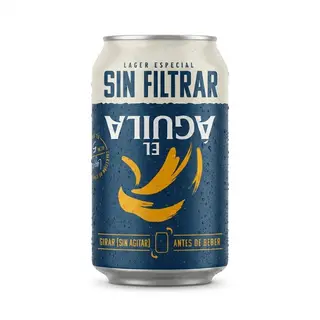 Cerveza El Águila Sin Filtrar (330 Ml.)