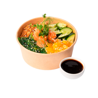 Поке-боул с семгой 