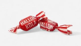 Raspberry kola toffee 100g