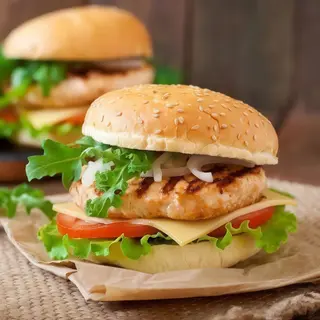 Hamburguesa de Pollo