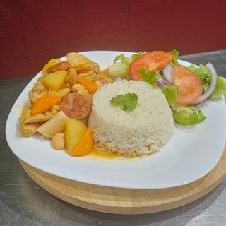 Dobrada+arroz+salada