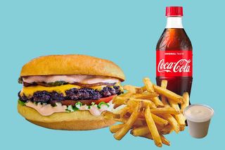 Smash Burger + Patatine Fritte American Style