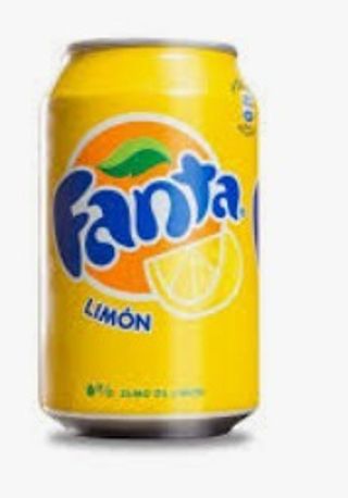 Fanta Limón lata 330ml.